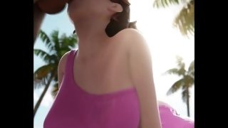 Dva Mouth fucked on the Beach [Grand Cupido]( Overwatch )