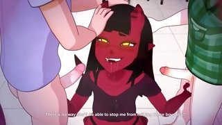 Cartoon Gangbang Sex Hot Porn Video