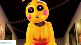Chica Fnaf Hard Riding On Dick In Room  Exclusive Fnaf Hentai 3D 60fps
