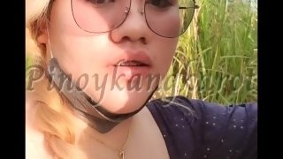 Risky outdoor sex - Bukid sa gubat Public Sex 4