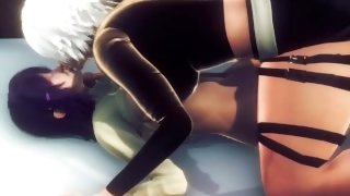 DDLC - Lesbian sex with Yuri