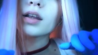 ASMR - DOCTOR TAKES CARE OF YOU  LICKING AND HARD RELAX  SOLY ASMR
