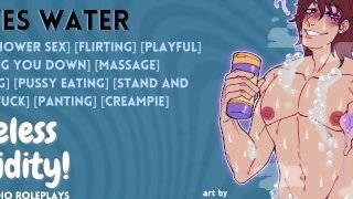 Showering Together Saves Water [BFE] [Shower Sex] [Creampie]  Audio Roleplay For Women [M4F]