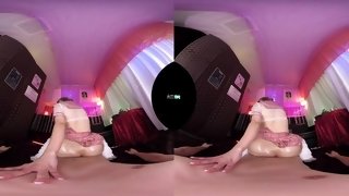 Asian redhead vixen VR porn