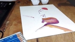 First try on painting a fan's dick - cinnamonbunny86