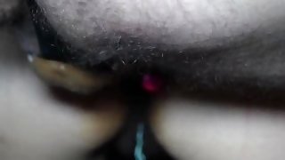 Student sucks my dick, she gets fucked in the ass with my cock and strapon, she's streaming