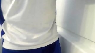 Wet Adidas Soccer Uniform