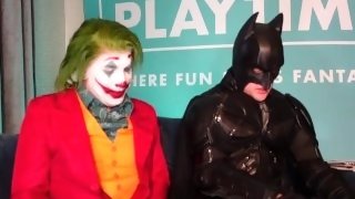 PLAYTIME - Catwoman fucks Batman & Joker