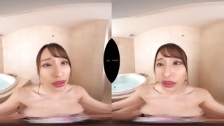 Lustful asian teen VR heart-stopping porn scene