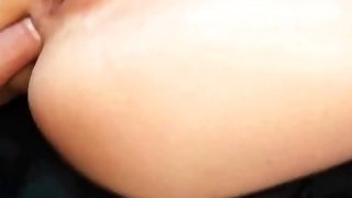 Stretched a narrow ass with a big dick. Hot anal close up.