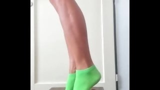 Barbie cock and ball trample with socks No. 8