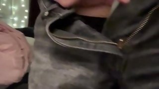 POV HOT DYKE SHOWING YOU HER STRAP ON READY TO FUCK