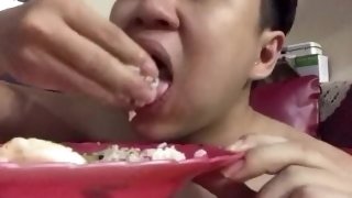 EATING MY MOTHER COOKING PART 3