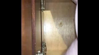 Pissing in a drawer