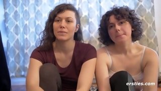 Hot Brunette Lesbian Babes Play With Bondage - Lesbian amateur sex fetish