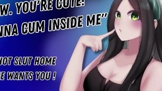 Wow. You're Cute! Wanna Cum Inside Me The Hot Slut Home Alone Wants You! [Hungry For Cock]