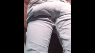 He is so big,massive cock too big for jeans,monster cock OMG