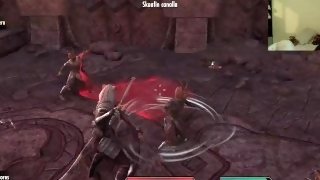Skyrim gameplay (elder scrolls online)