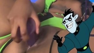 Cosplay Hentai Shego Slut Plays With Pussy