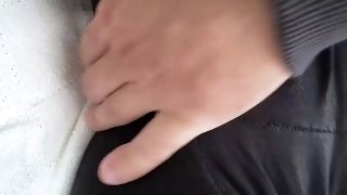 REAL RISKY STREET HOT SOCK/FOOTJOB WITH UNKNOWN GIRL FOR MONEY