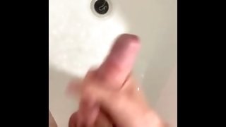 Another nightly wank in the bath
