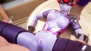 Widowmakers Ass Hole Stretched By Big Cock