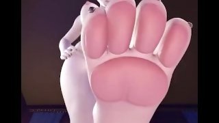🐾Hot yiff teases you with steamy paws🐾POV🐾Domination