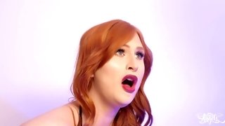Ginger appetizing shemale hot porn video
