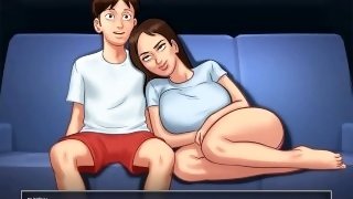Summertime saga #39 - Fucking my stepsister in front of the webcam - Gameplay
