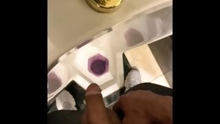 Finish what I started huge mess puddle of piss in public restroom naughty wedding