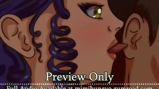 Your Girlfriend Kisses, Licks, and Moans into Your Ears (ASMR Audio Preview)