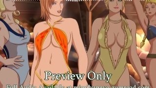 Dead or Alive/Street Fighter Ladies Fuck You and Each Other in an Onsen (Audio Preview)