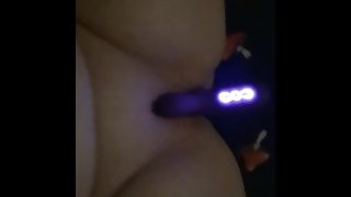 Cumming & Squirting 3rd Orgasm Tonight with Vibrator Cum on my Pussy Daddy