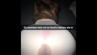I cheat with a Guy I met at Party on Snapchat German