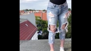 Natural Babe Drops her PERFECT TITS in Public! (Compilation)