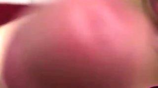 Random Slut Bit Blonde Girl sucking my dick and riding my hard cock Huge Cumshot