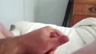 #120 JACKING OFF MY LITTLE DICK AND PLAYING WITH MY CUM