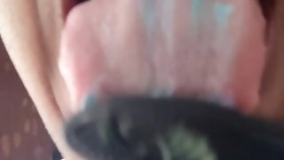 Hot tongue - preparing for SEX - The best audios