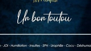 Bon toutou [French Audio Porn FemDom JOI]