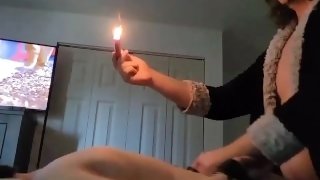 Wax play with bf (no sound)