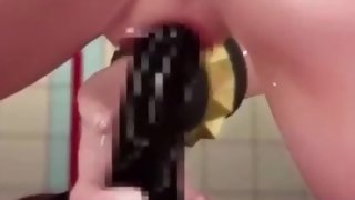 Big Tits Asian BBC Anal Multiple Huge Cumshots 3D Hentai