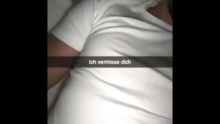 I let my roommate Anal Fuck me Snapchat Cuckold German