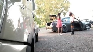 Ukrainian Shrima Malati Receives Jizz On Her Pussy After Hard Fuck Outdoors - LETSDOEIT