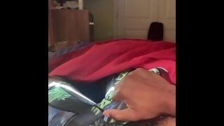18 y/o playing with his hard bbc for (SEXY FEMALES)🥰👅watch now‼️