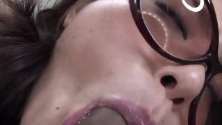 Japanese girl with a hairy pussy,Rika Nanami gets fucked, uncensored