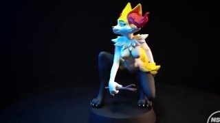 Braixen - Pokemon resin figure
