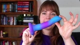 Sex Toy Review - Addiction Rave Glow-in-the-Dark Bendable Silicone Dildo