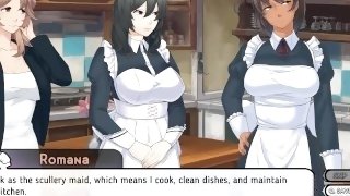 Maid Mansion: Rich Master And His Asian House Maids, Beautiful Hentai Story Ep. 1