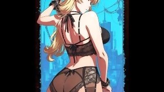 Hot Anime Girls in Sexy Lingerie (AI-Animated Compilation)