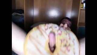 I fuck my donut pillow
